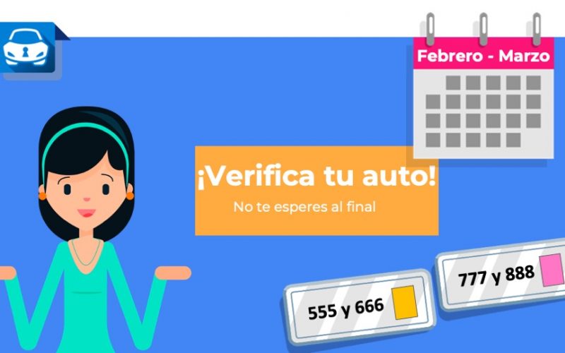 Verificación vehicular del primer semestre 2021